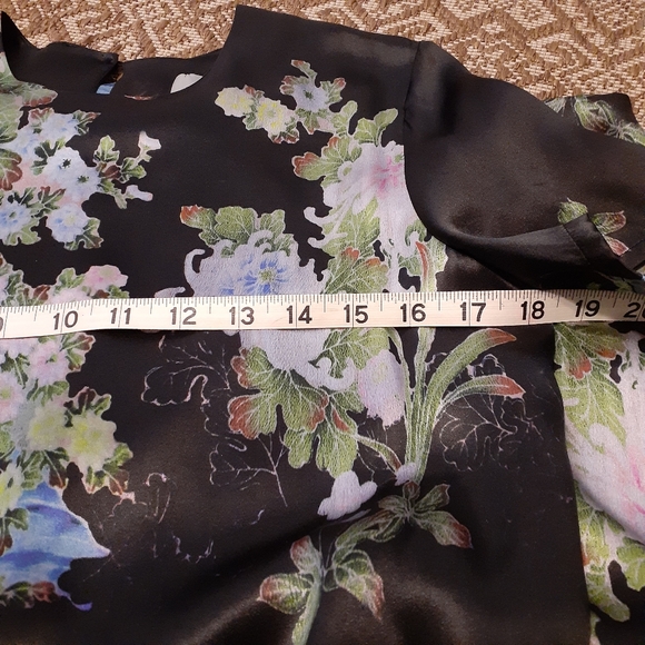 Preen by Thornton Bregazzi Blue Akiko Kimono Cruise 100% Silk Dress Sz S - Picture 11 of 11